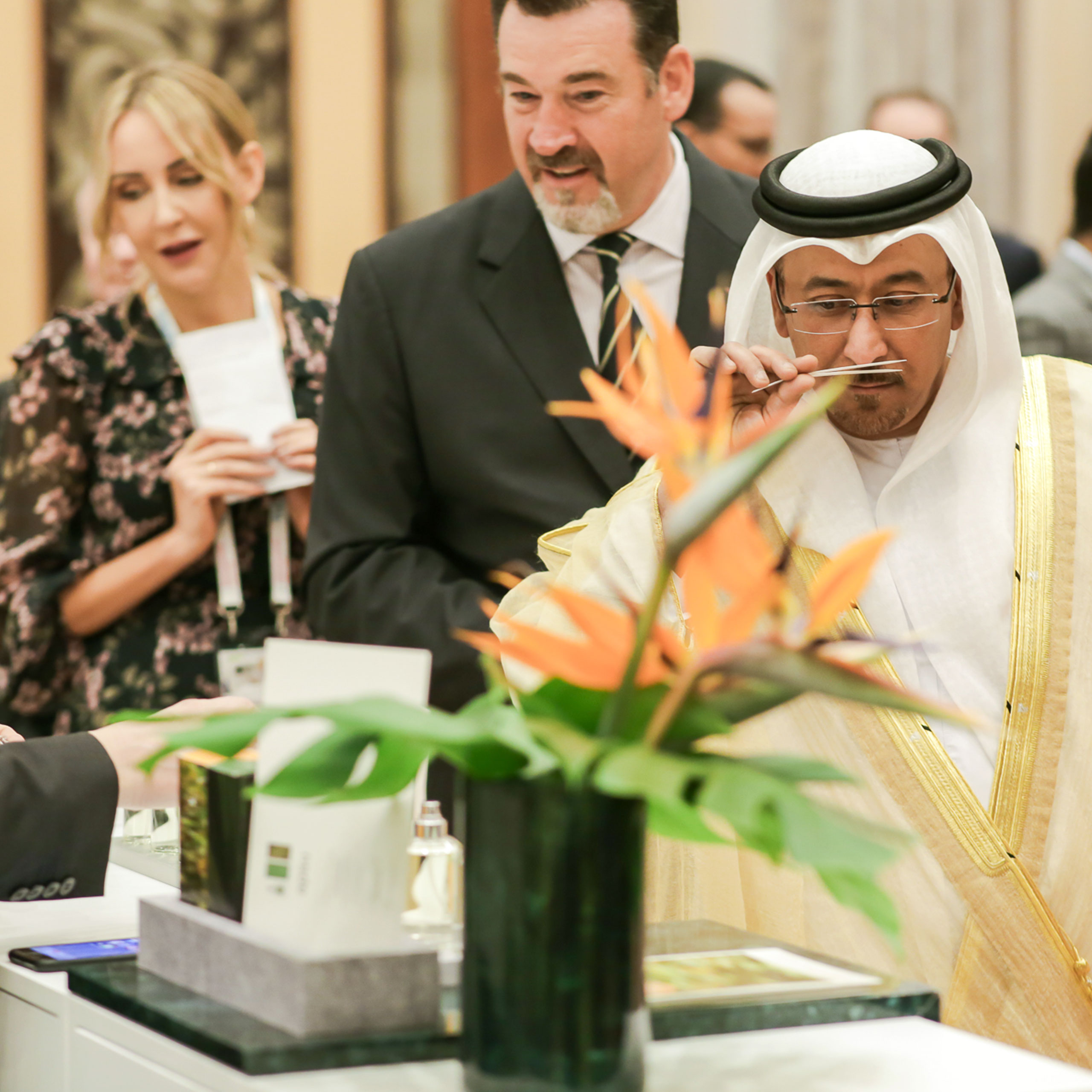Beautyworld Middle East - Director General of Dubai Municipality H.E. Eng. Dawood Abdulrahman Al Hajiri opens Beautyworld Middle East 2019